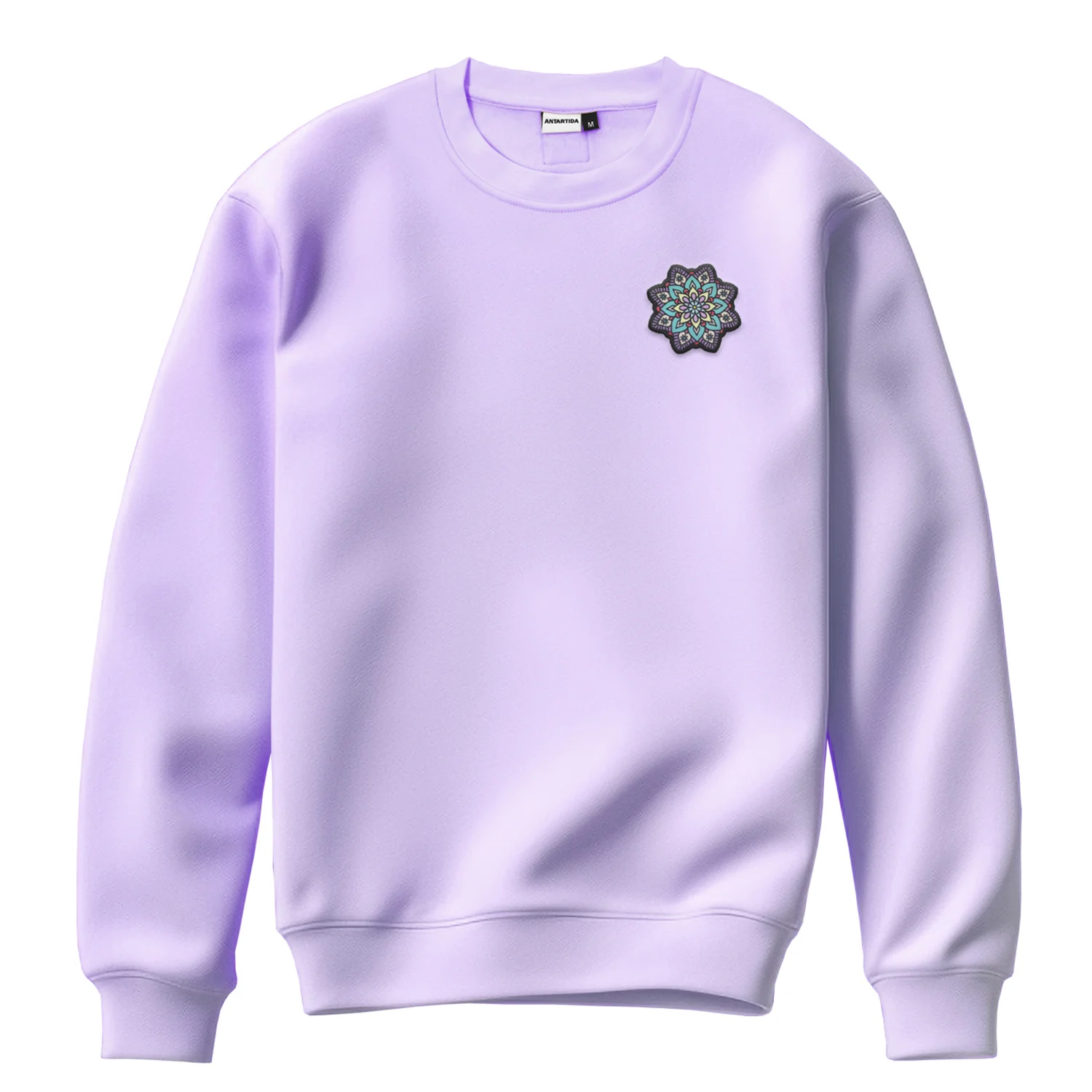 Sudadera lila mandala antartida